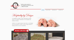 Desktop Screenshot of hospitalitybydesign.com